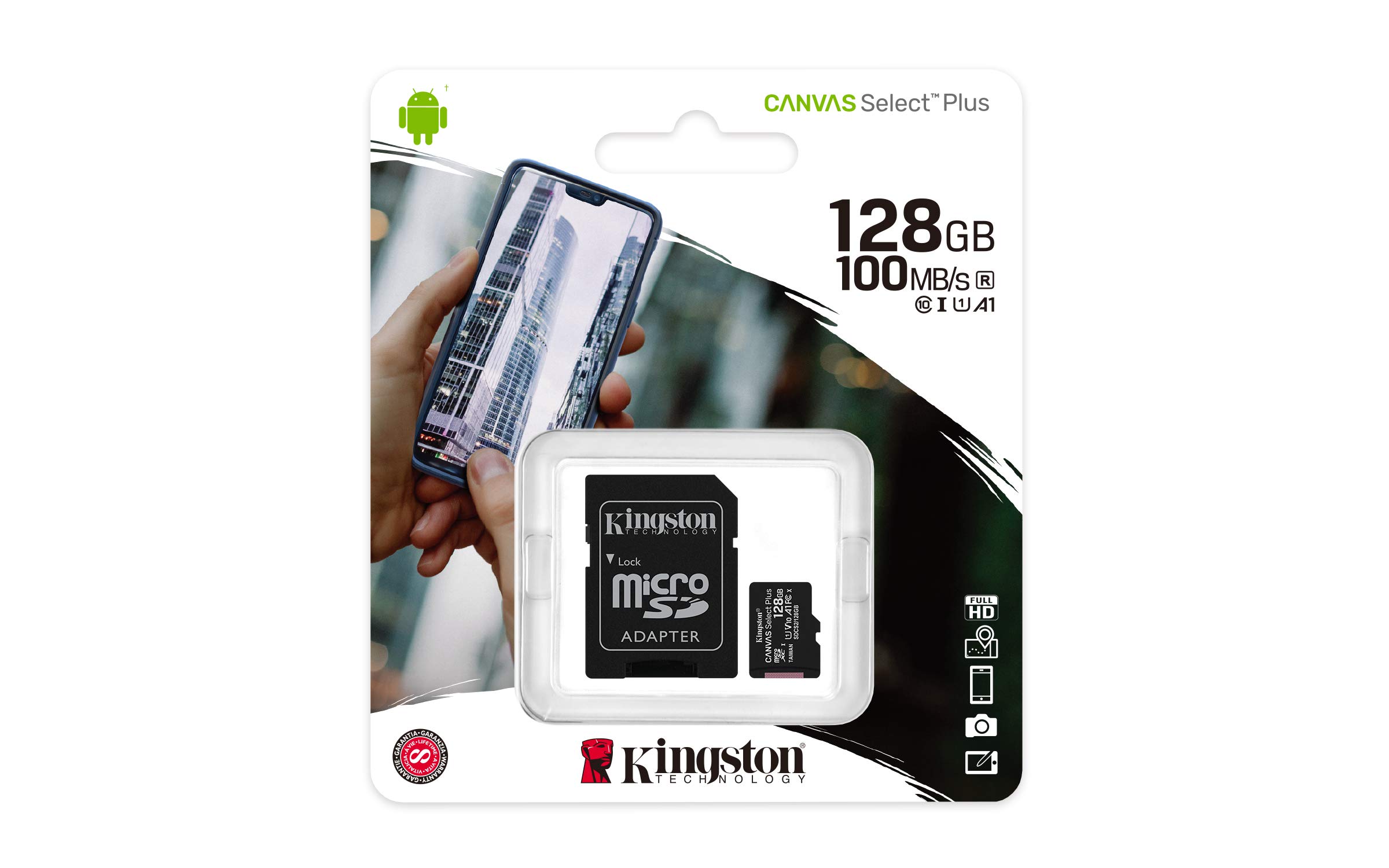 Kingston Canvas Select Plus microSD 128 GB