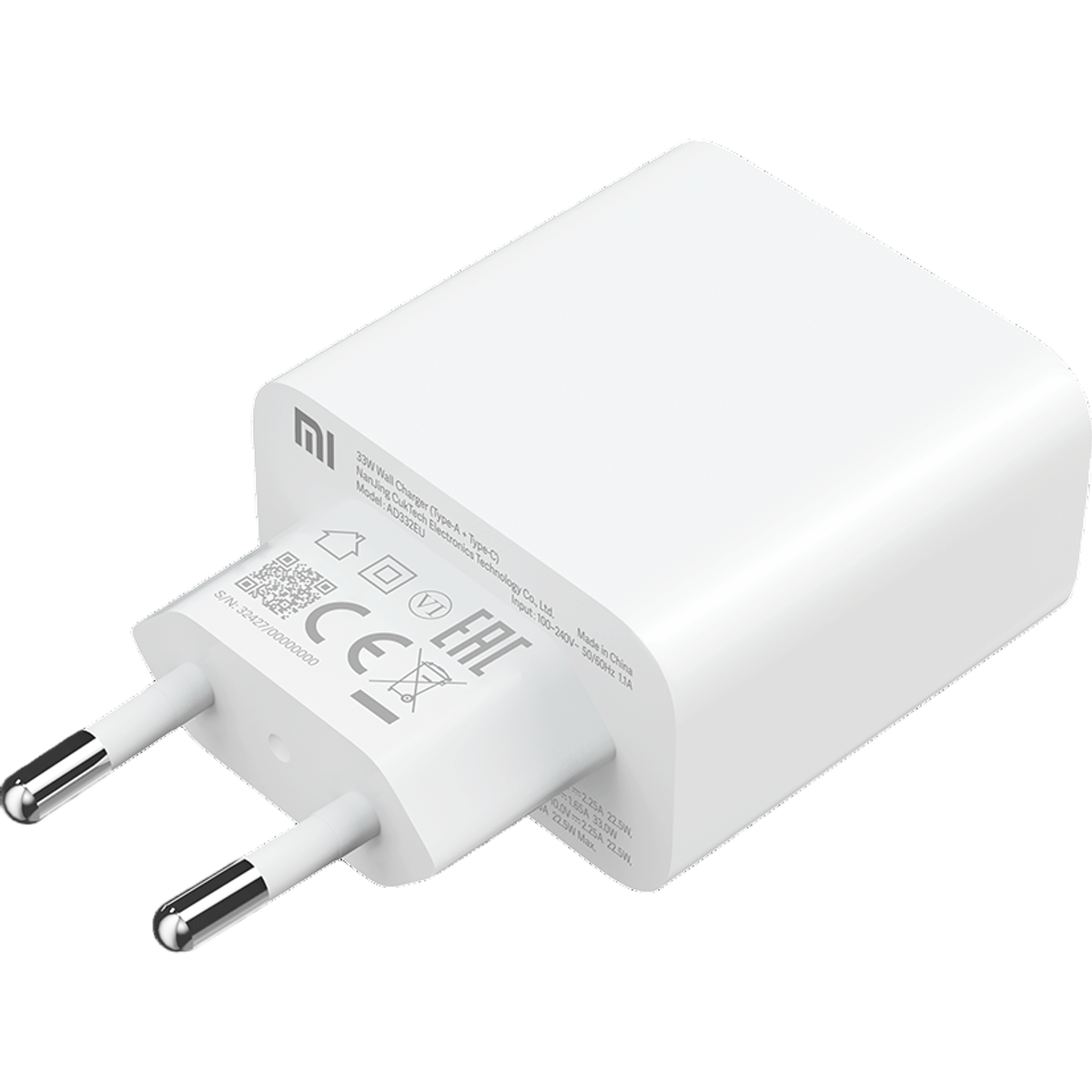 Xiaomi Mi 33 W Wall Charger (Type-A + Type-C)