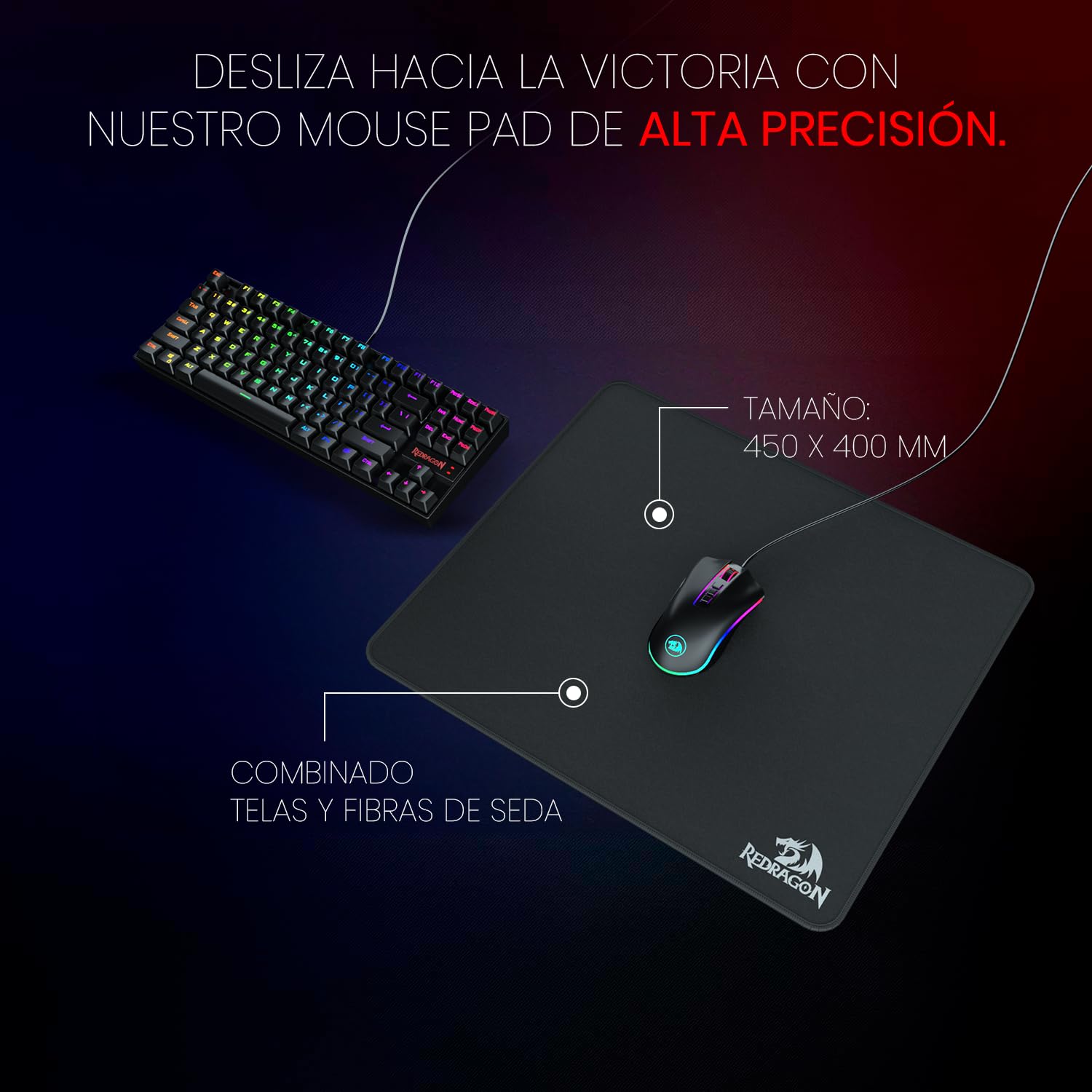 MOUSE PAD REDRAGON P031 FLICK L